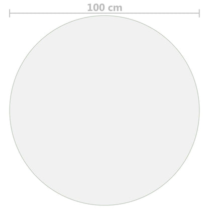 Table Protector Matte Ø 100 cm 1.6 mm PVC
