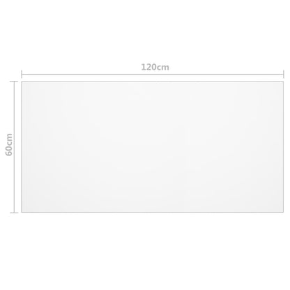 Table Protector Transparent 120x60 cm 1.6 mm PVC