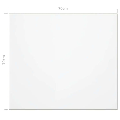 Table Protector Matt 70x70 cm 1.6 mm PVC