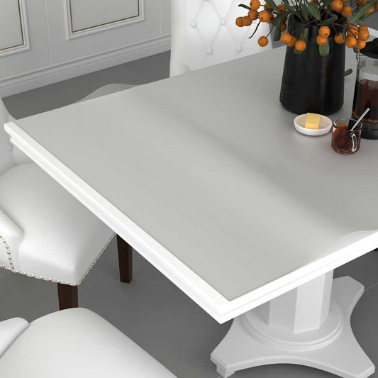 Table Protector | Transparent | PVC | 80 x 80 cm | Scratch-resistant