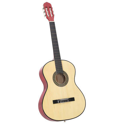 12 Piece Classical Guitar Beginner Set 4/4 39
