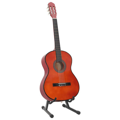 12 Piece Classical Guitar Beginner Set 4/4 39"