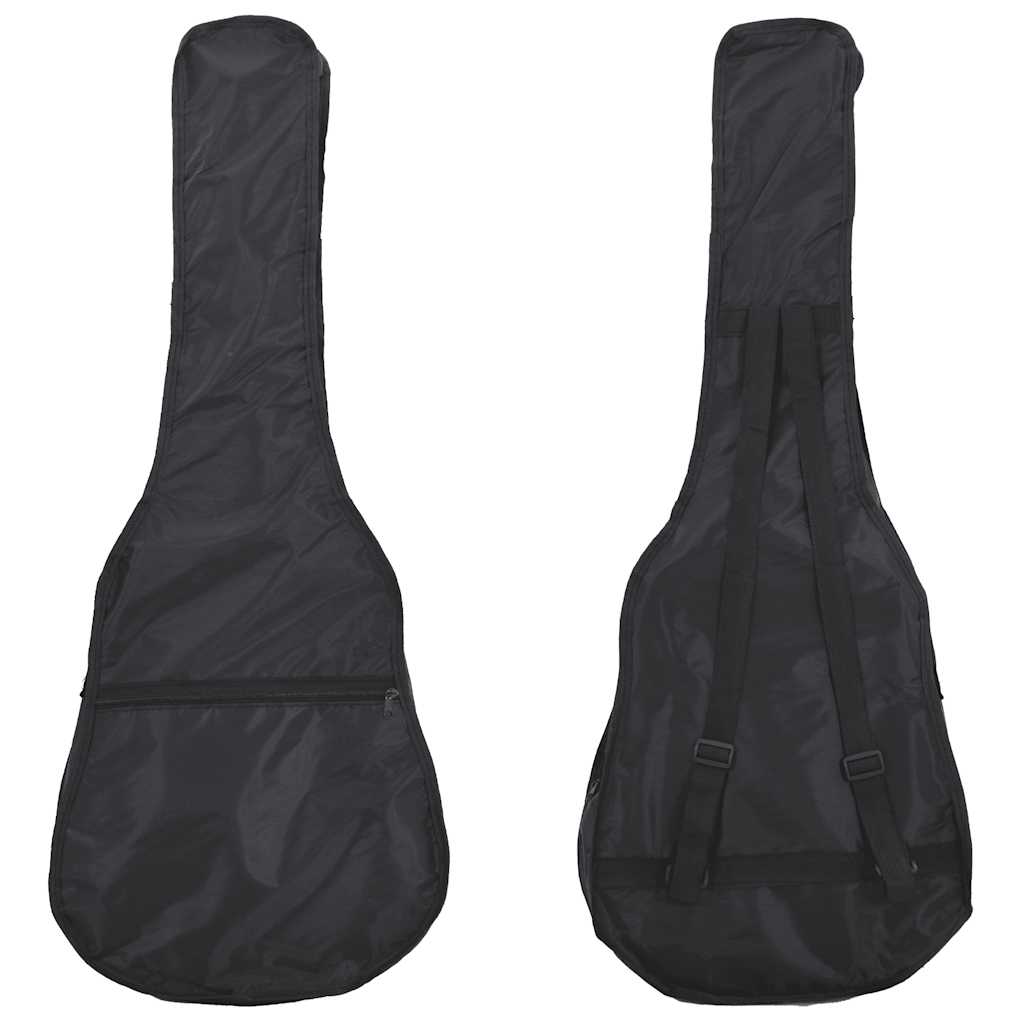 8 Piece Classical Guitar Beginner Set Blue 3/4 36"
