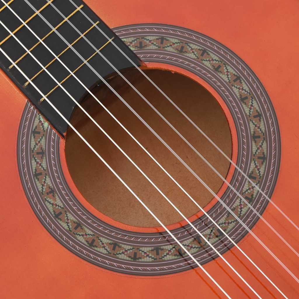 8 Piece Classical Guitar Beginner Set 3/4 36"