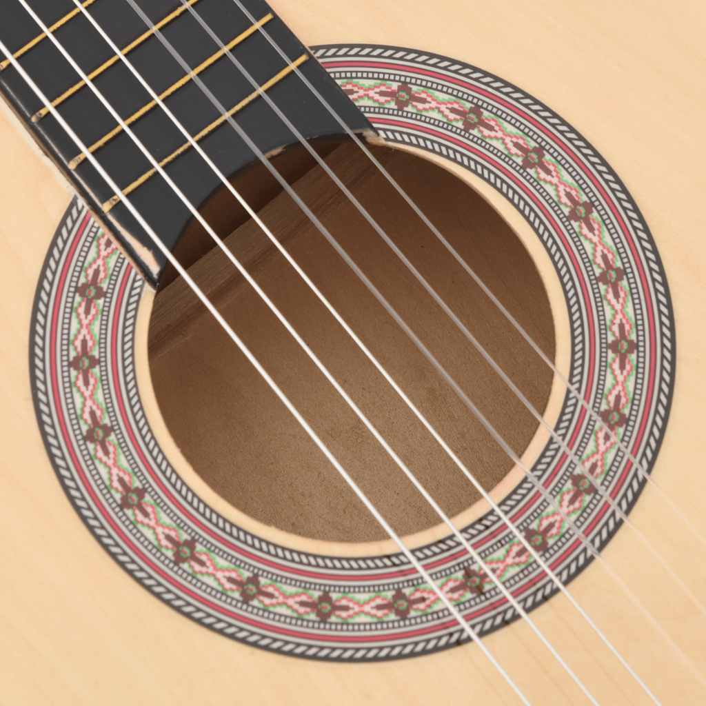 12 Piece Western Acoustic Cutaway Guitar Set with 6 Strings 38