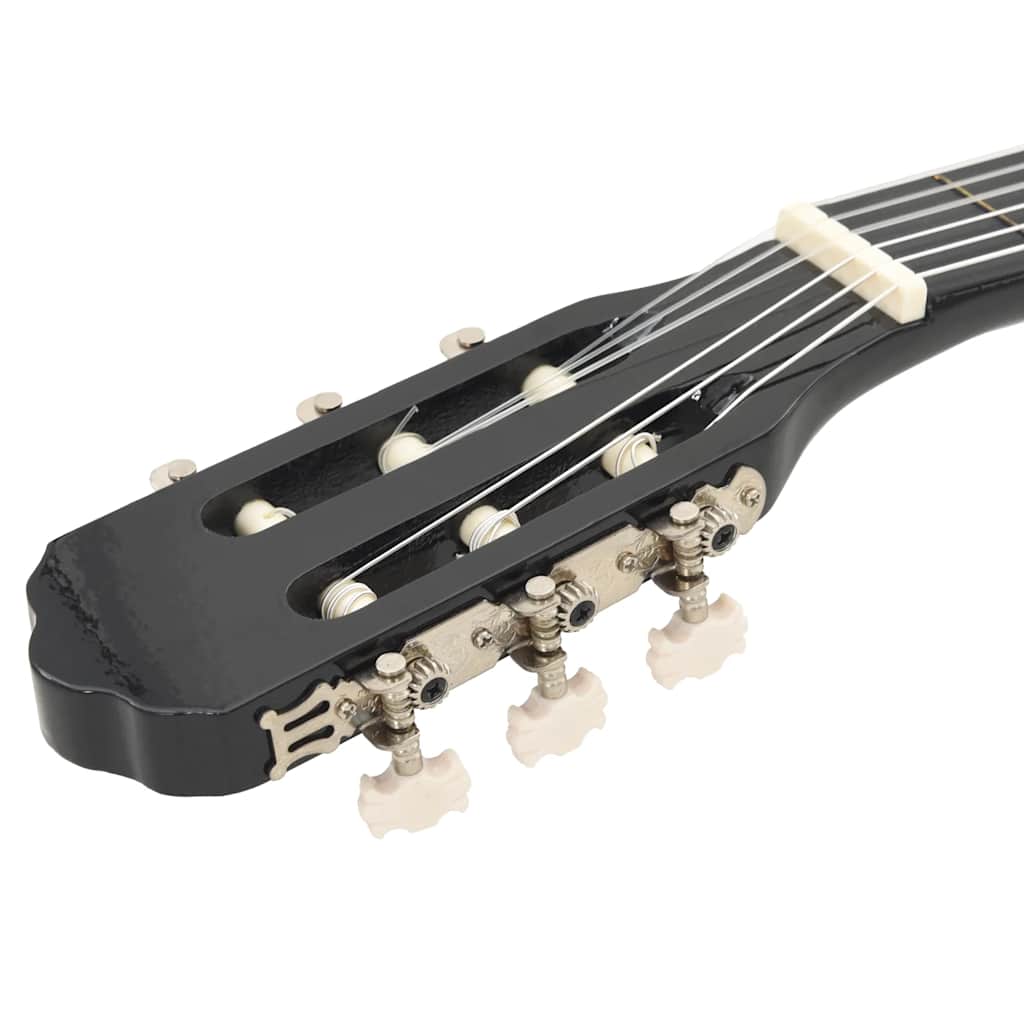 Western Classical Cutaway Guitar with Equalizer 6 Strings Black