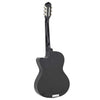 12 Piece Western Guitar Set with Equalizer and 6 Strings Black
