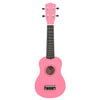 Soprano Ukulele Set with Bag for Kids Pink 21"