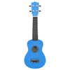 Soprano Ukulele Set with Bag for Kids Baby Blue 21"
