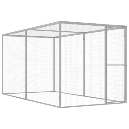 Cat Cage 3x1.5x1.5 m Galvanised Steel