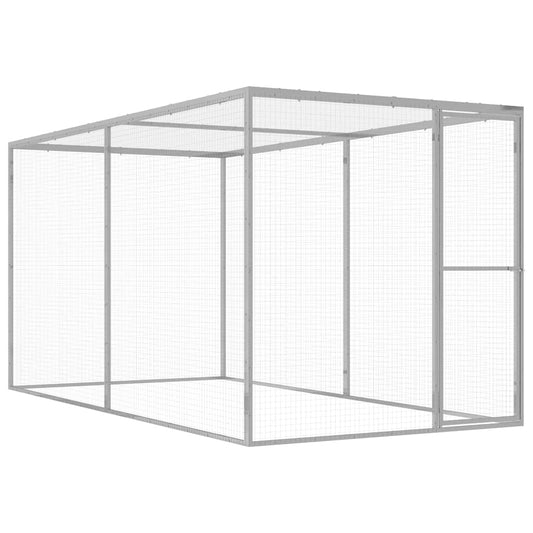 Cat Cage 3x1.5x1.5 m Galvanised Steel
