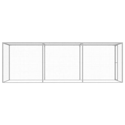 Cat Cage 4.5x1.5x1.5 m Galvanised Steel