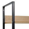 5-Layer Book Shelf Oak 23.6"x10.9"x62.4" Engineered Wood
