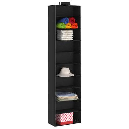 Hanging Closet Organisers 2 pcs with 10 Shelves Fabric