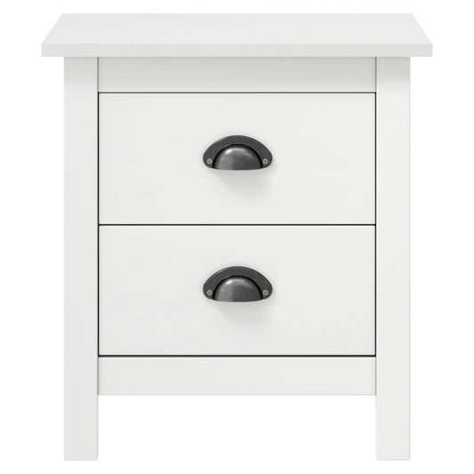 Bedside Cabinet | White | Solid pine wood | Medium | Bedside Cabinet