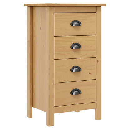 Sideboard Hill 46x35x80 cm Solid Pine Wood
