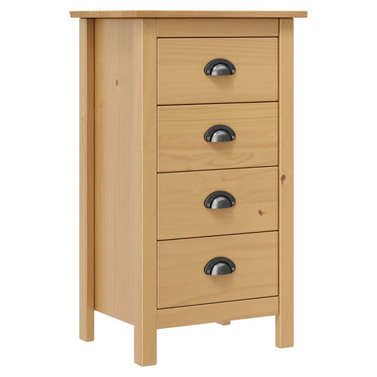 Sideboard Hill 46x35x80 cm Solid Pine Wood