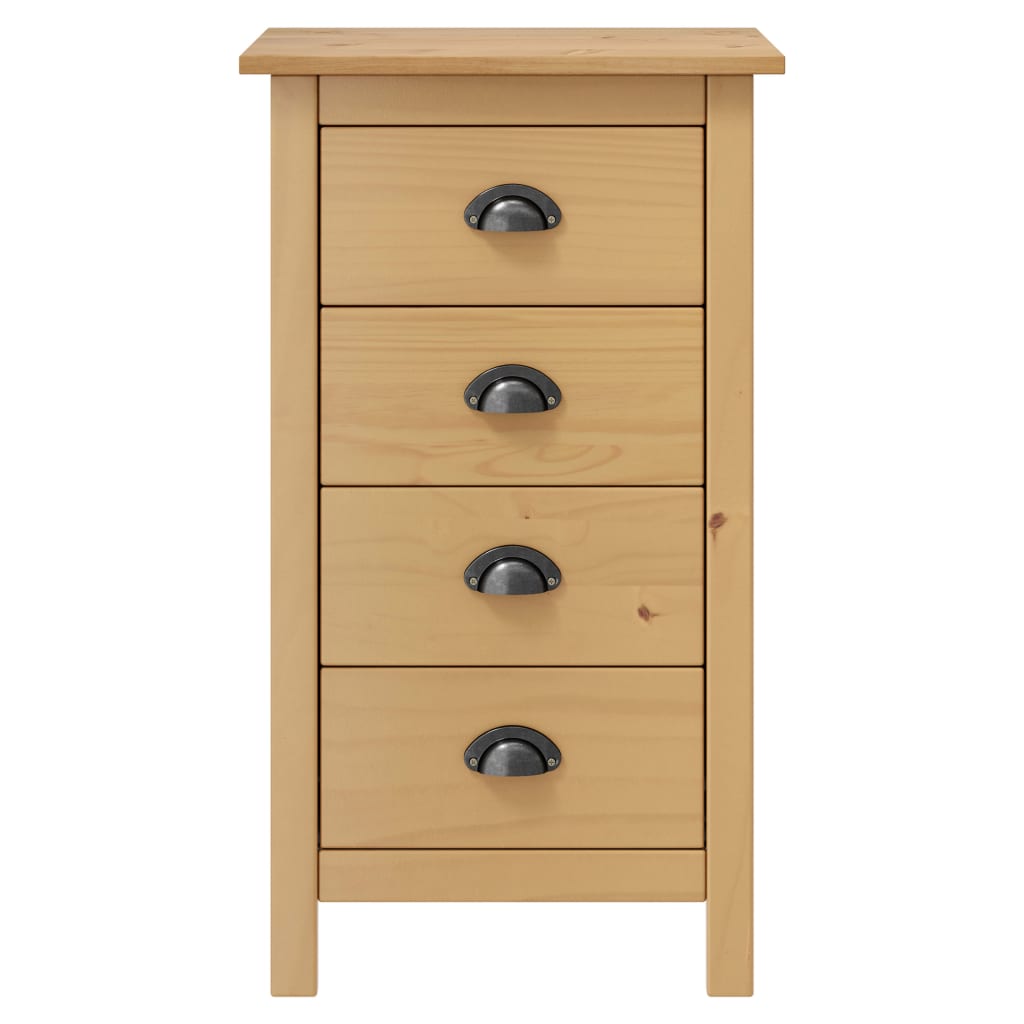 Sideboard Hill 46x35x80 cm Solid Pine Wood