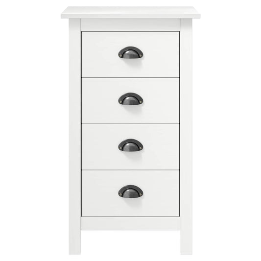 Sideboard | White | Solid pine wood | Compact | Sideboard | Rectangular