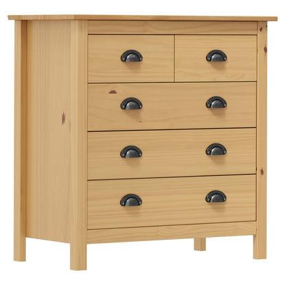 Sideboard Hill 79x40x80 cm Solid Pine Wood