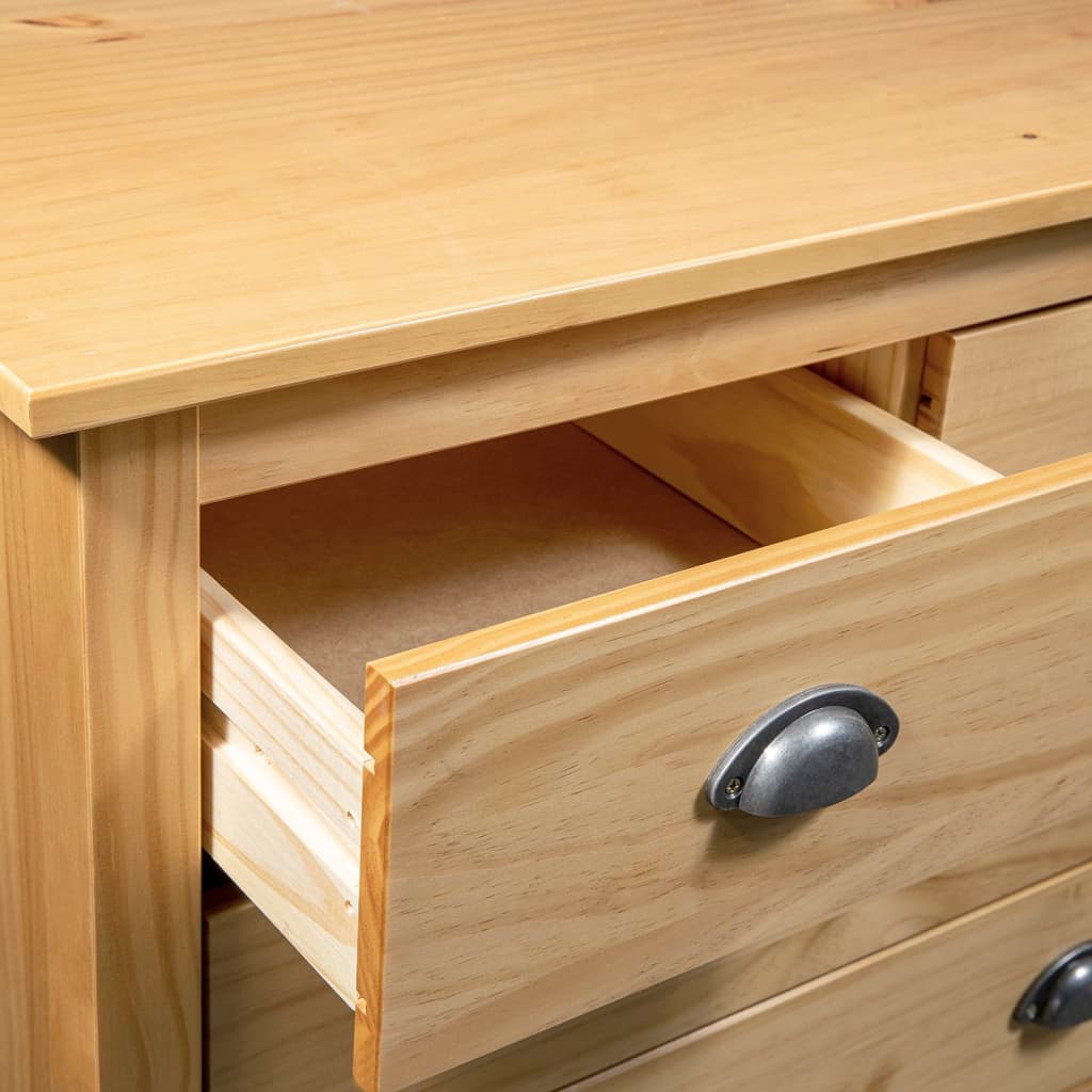 Sideboard Hill 79x40x80 cm Solid Pine Wood