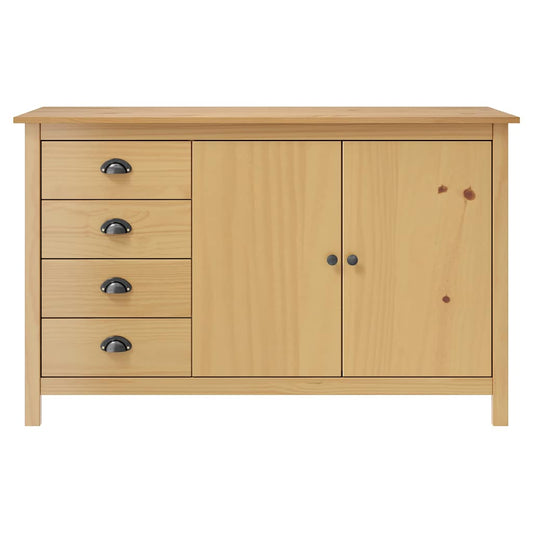 Sideboard | Honey brown | Solid pine wood | Medium