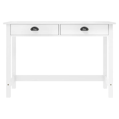 Console Table Hill with 2 Drawers 110x45x74 cm Solid Pine Wood