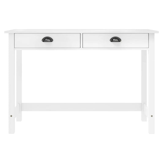 Console Table | White | Solid pine wood | Compact | Rectangular
