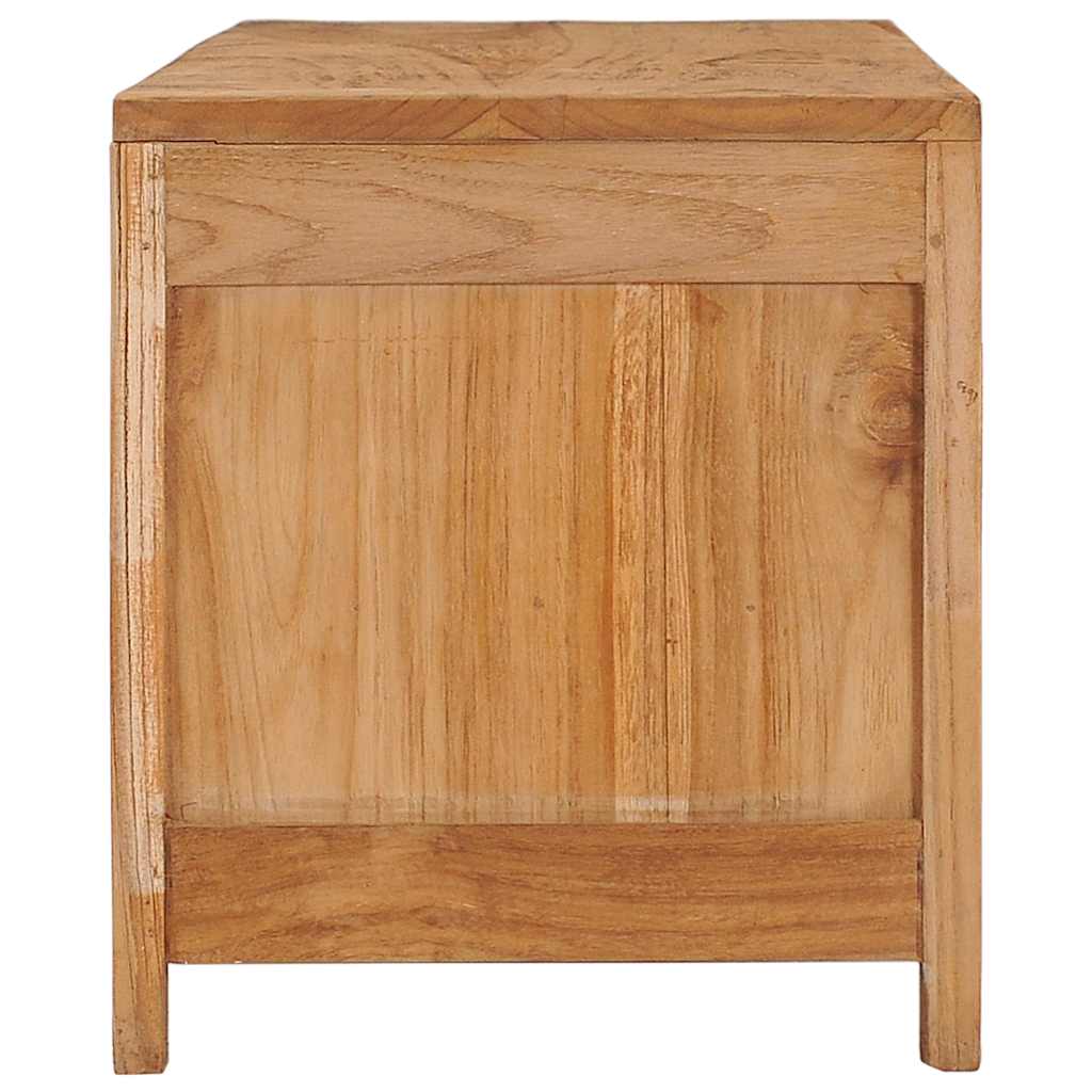 288900 vidaXL TV Cabinet 100x30x35 cm Solid Teak Wood