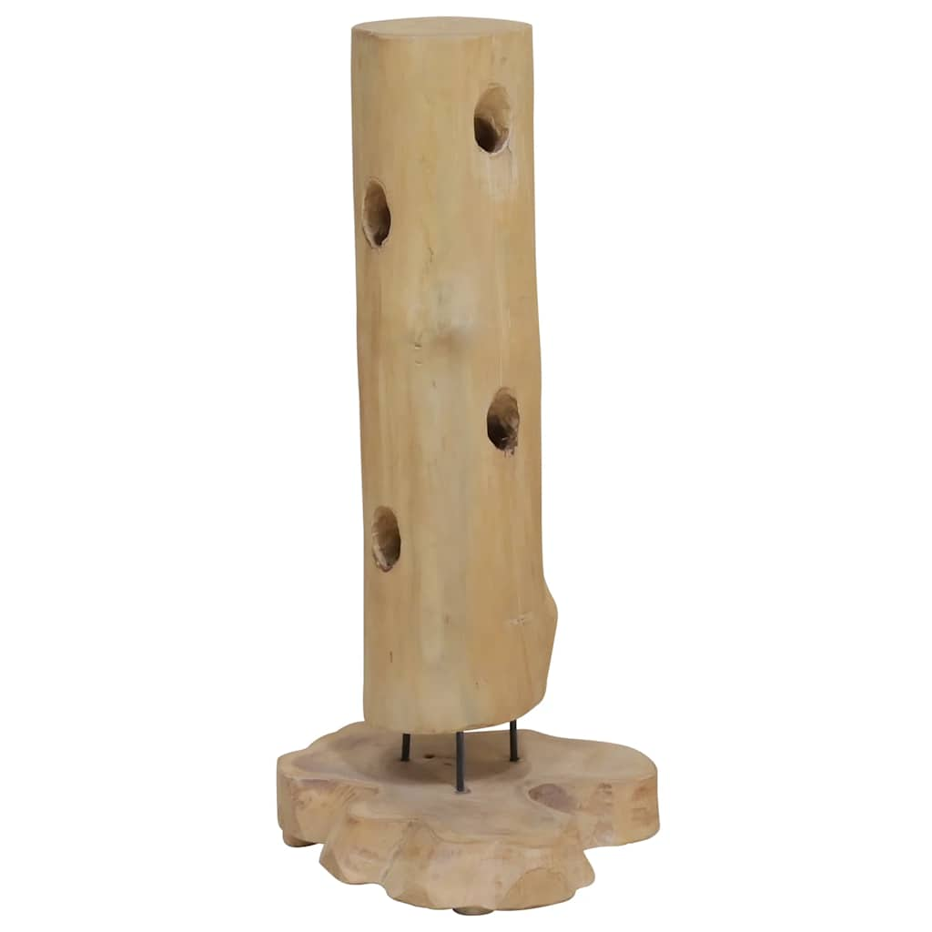 Wine Rack for 8 Bottles 40x30x80 cm Solid Teak Wood