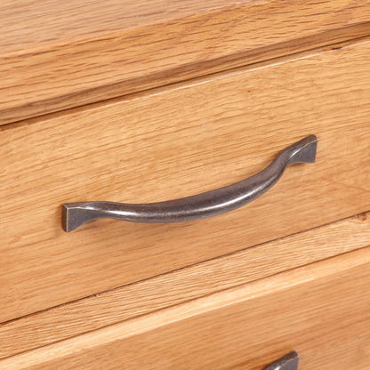 Bedside Cabinet | Natural wood | Solid oak wood | 40x30x54 cm | Drawers