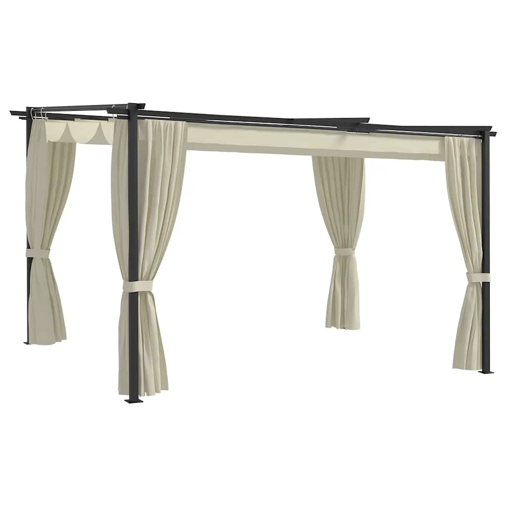 Gazebo 13.1'x9.8'Cream