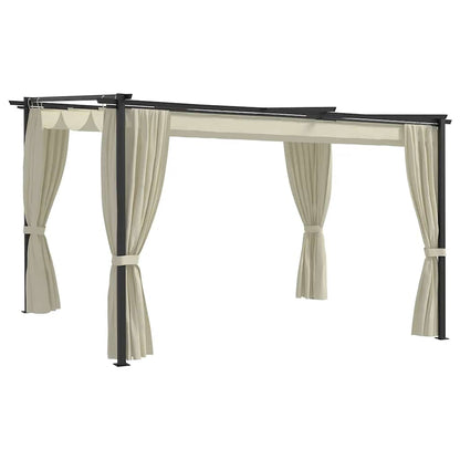 Gazebo 13.1'x9.8'Cream