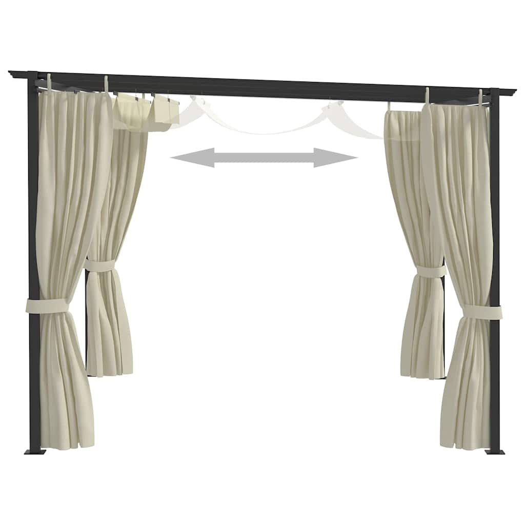 Gazebo 13.1'x9.8'Cream