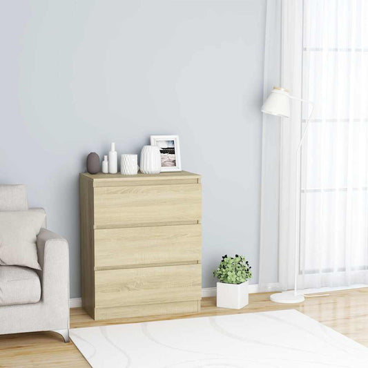 Sideboard | Sonoma oak | Engineered wood | Medium | Sideboard