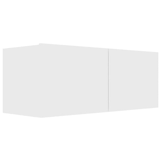 Tv Cabinet | White | Engineered wood | Small | Drop-Down | TV Cabinet