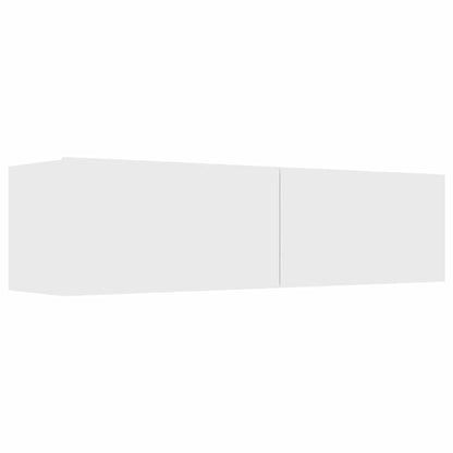 TV Cabinet | White | Engineered Wood | Medium | Drop-Down | TV Cabinet