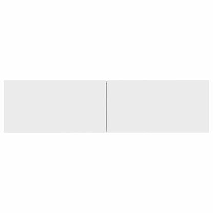 TV Cabinet | White | Engineered Wood | Medium | Drop-Down | TV Cabinet