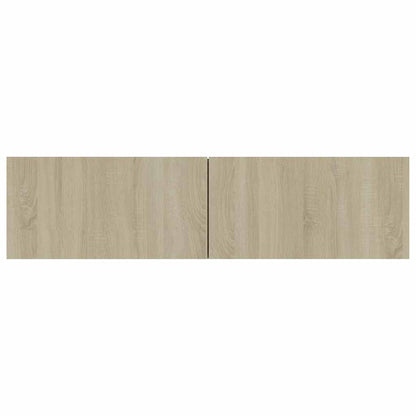 TV Cabinet | Sonoma oak | Engineered wood | 120 x 30 x 30 cm | Drop-Down