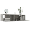 TV Cabinet Concrete Grey 120x30x30 cm Engineered Wood