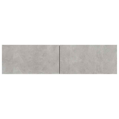 TV Cabinet Concrete Grey 120x30x30 cm Engineered Wood