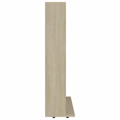 801790 vidaXL CD Cabinet Sonoma Oak 100x23x89,5 cm Engineered Wood