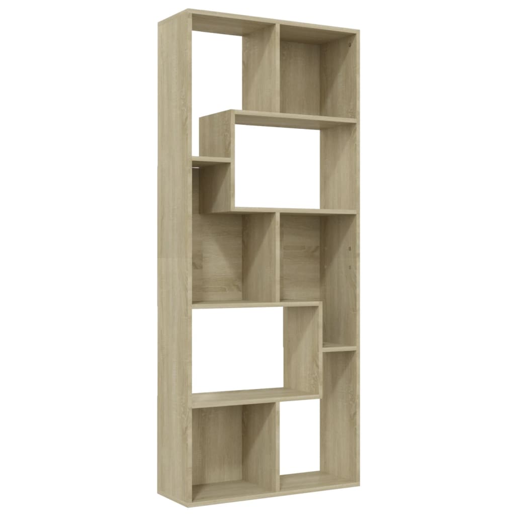 Book Cabinet Sonoma oak Engineered wood Medium Book Cabinet