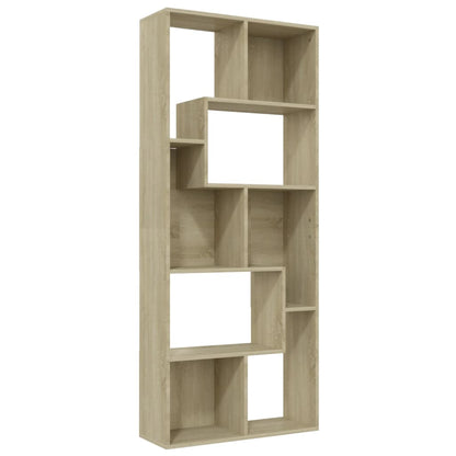 Book Cabinet Sonoma oak Engineered wood Medium Book Cabinet