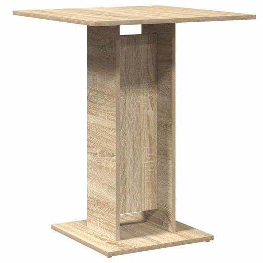 Bistro Table | Sonoma Oak | Engineered Wood | Small |  Durable