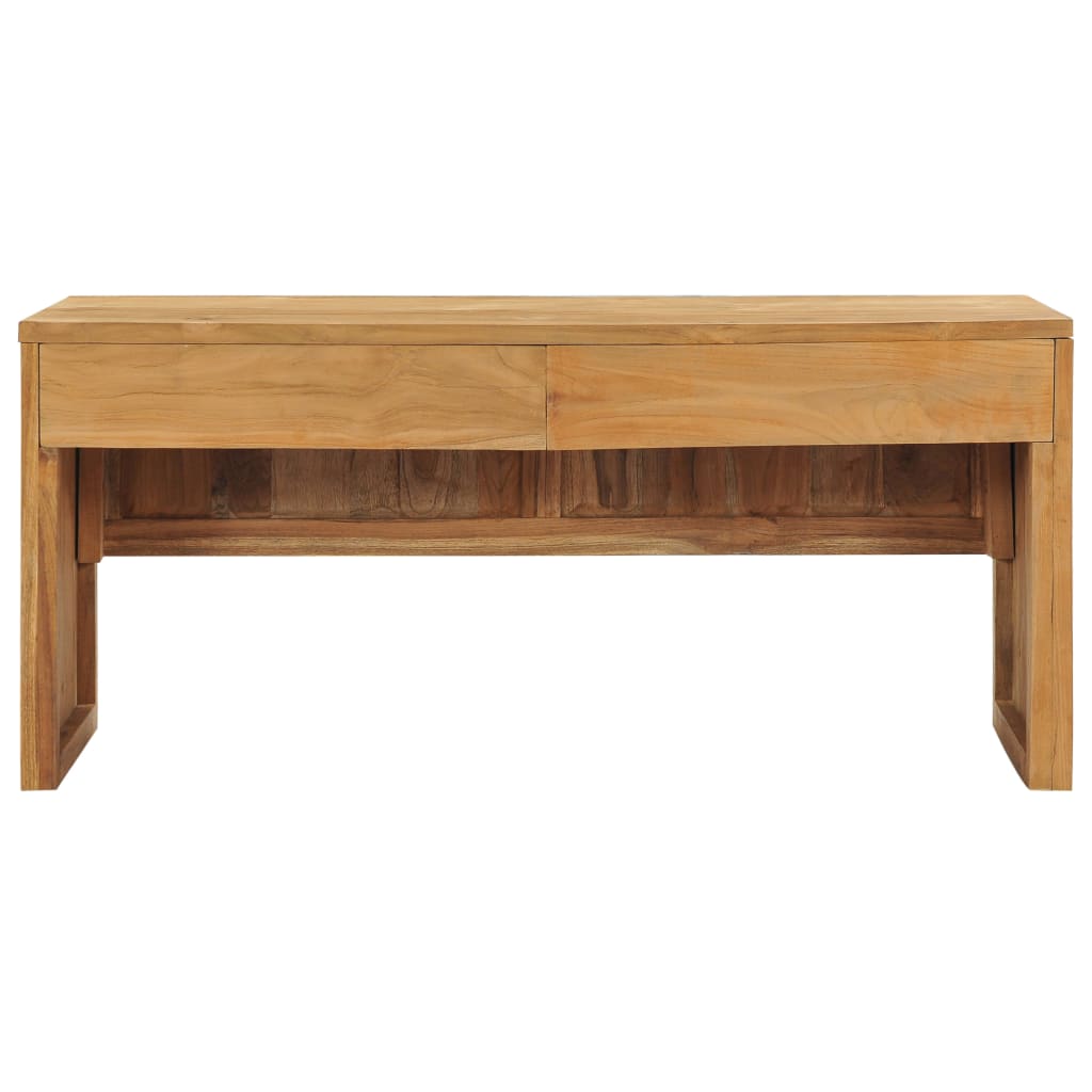 TV Cabinet 100x35x45 cm Solid Teak Wood