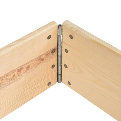 Pallet Collar 60x80 cm Solid Pine Wood