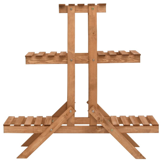 Plant Stand | Natural wood | Firwood with water-based paint