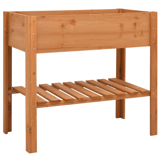Planter | Natural Wood | Firwood with water-based paint | Medium