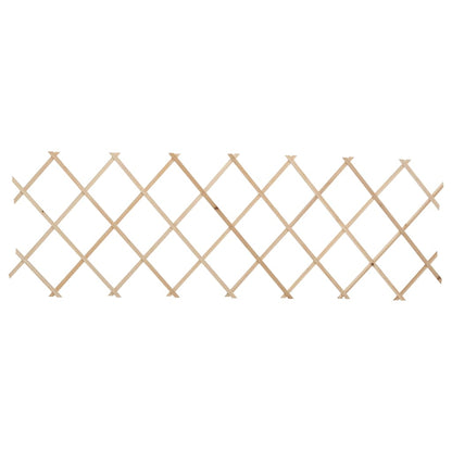 Trellis Fences 5 pcs Firwood 180x60 cm